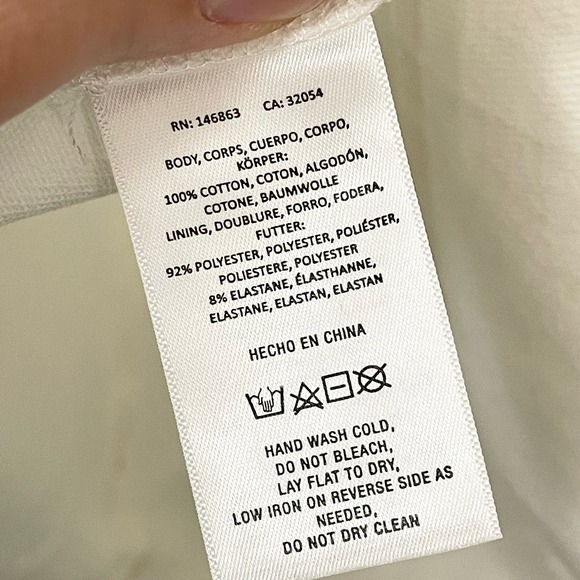 Anthropologie Mare Mare Women's White Cutout Twill Halter Mini Dress Small NWT - Picture 8 of 10